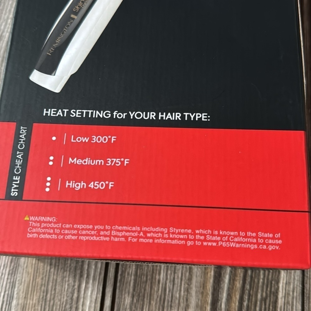 Remington Shine Therapy hair Straightening Brush NEW ceramic technology infusion - Picture 6 of 8